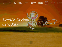 Tablet Screenshot of patriziopacioni.com